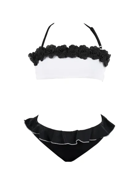 Bikini dziecięce Nessi Byrd czarne