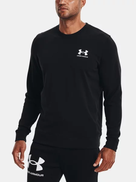 Froté mikina Under Armour čierna