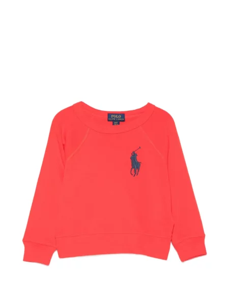 Bluza dziecięca Polo Ralph Lauren czerwona
