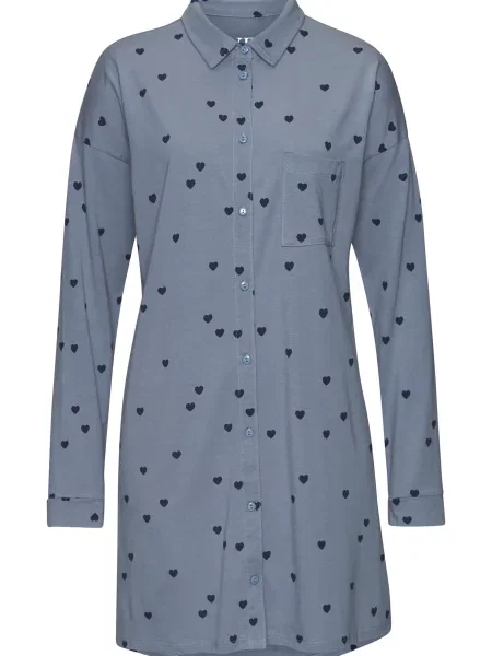 VIVANCE Spalna srajca Dreams mornarska / svetlo modra