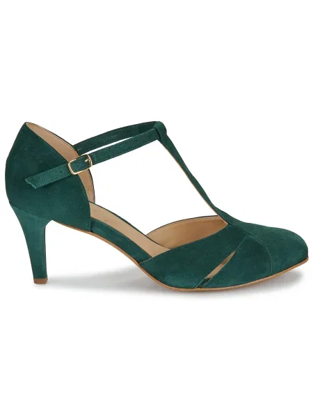 Pantofi Betty London verde