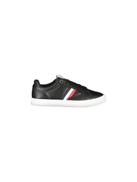 Teniși Tommy Hilfiger din piele negru