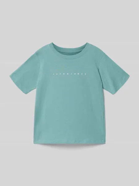 T-shirt o kroju regular fit z nadrukiem z logo model Estar' Jack & Jones