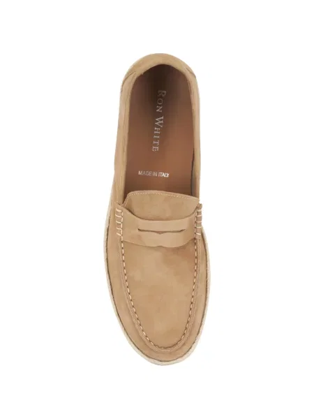 Espadrile Ron White alb