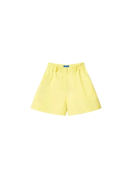 Szorty Nina Ricci z wysoką talią żółte