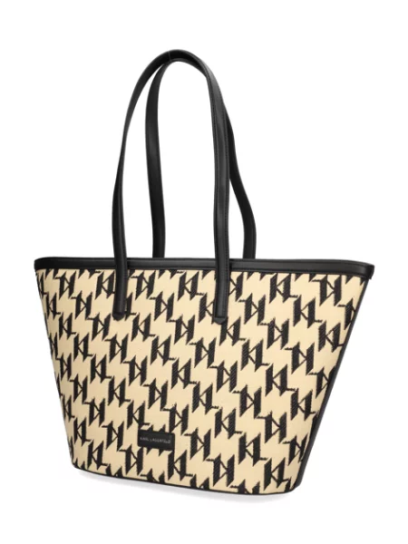 KARL LAGERFELD kabelka Shopper béžová