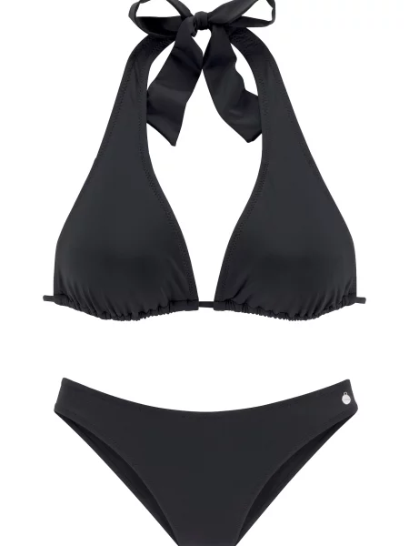 LASCANA Bikini črna