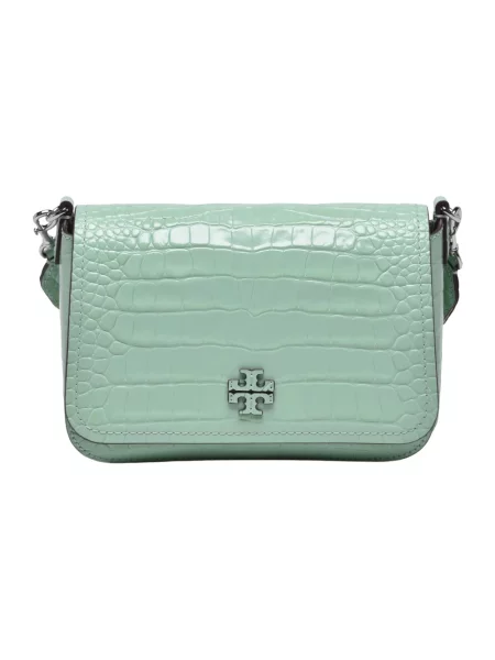 Torebka Tory Burch skórzana zielona