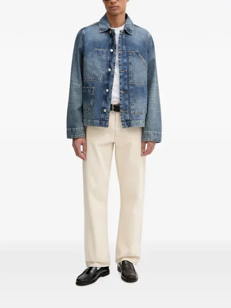 Geacă de blugi Allsaints albastru