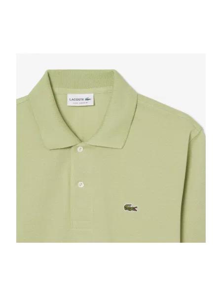 Gulerat scurt tricou Lacoste verde