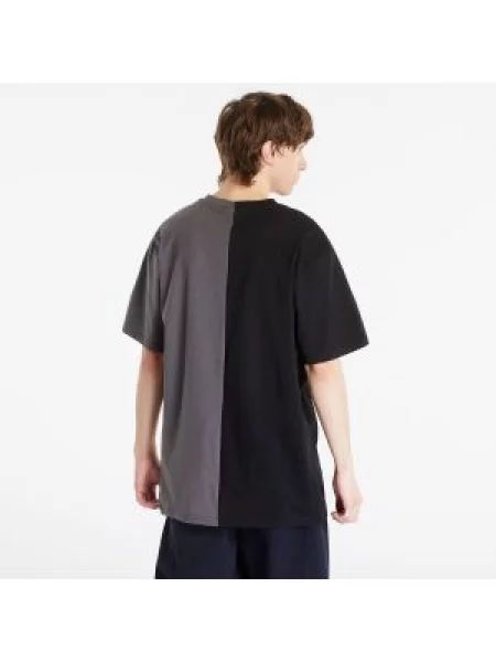 Tričko s krátkým rukávem Karl Kani Small Signature Split Tee Black/ Anthracite černé