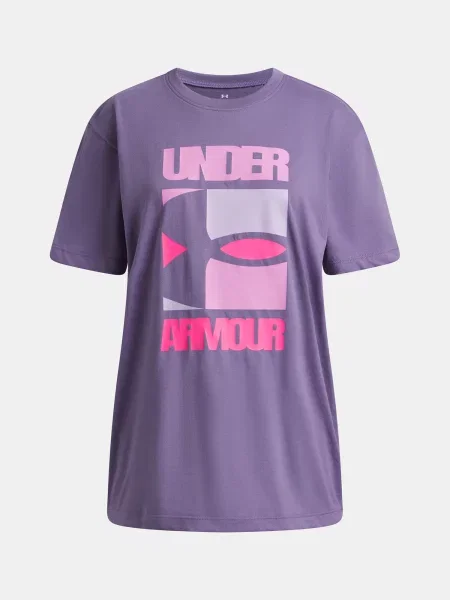 Gyerek pólóing Under Armour lila
