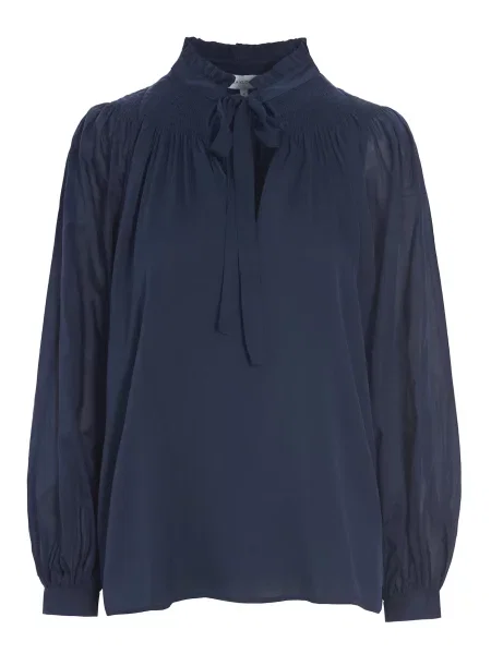 Dea Kudibal Blúz Malinkade tengerészkék