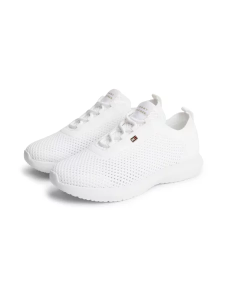 Sneakerși Tommy Hilfiger alb
