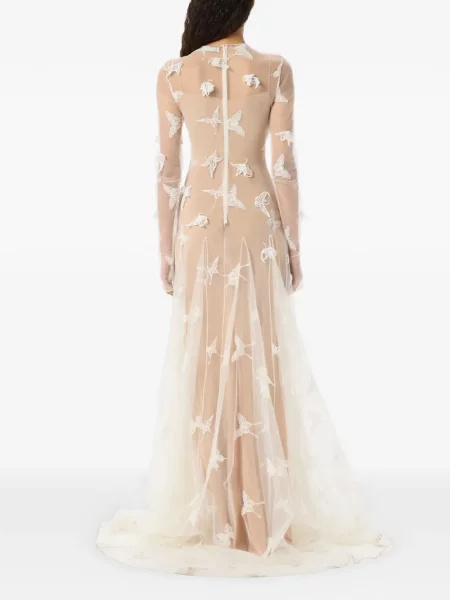 Rochie maxi Blumarine cu aplicații