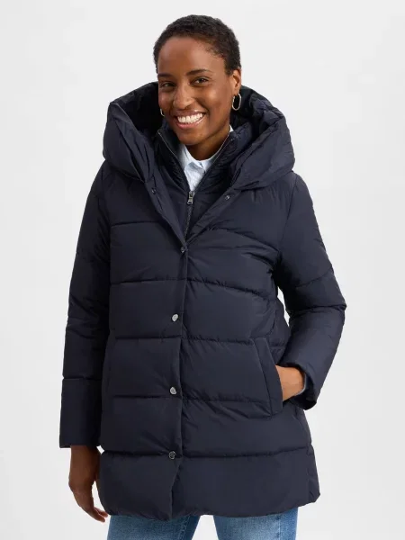 Kurtka puchowa Lauren Ralph Lauren ocieplana niebieska