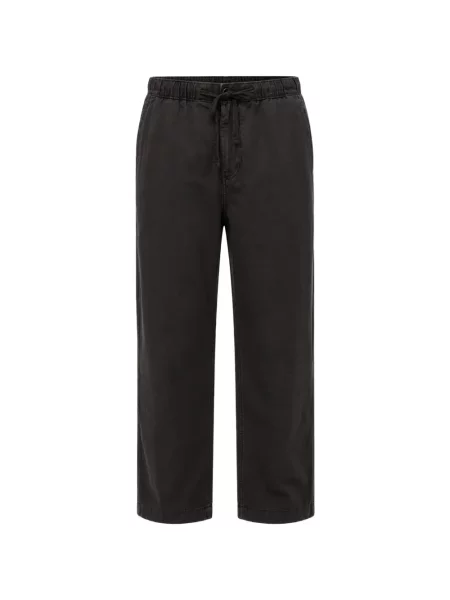 Pantaloni Superdry cu cordon negru