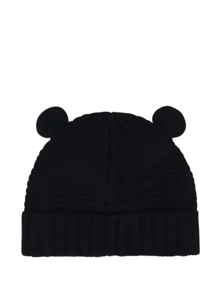 Czapka dziecięca Moncler Enfant czarna