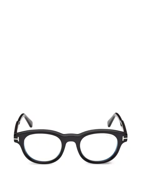 Στρογγυλά γυαλιά ηλίου Tom Ford Eyewear μαύρο