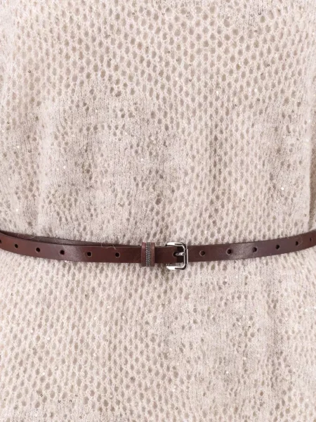 Cu centură rochie Brunello Cucinelli