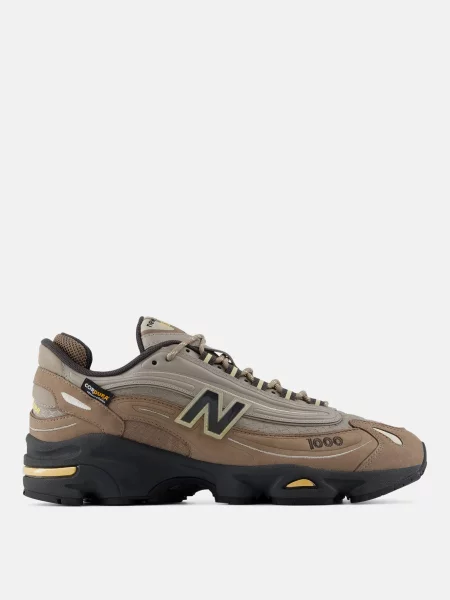 Замшевые кроссовки New Balance коричневые