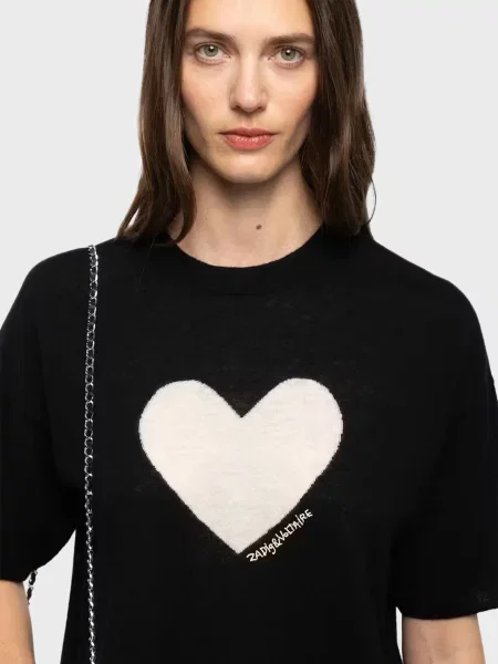 Кашемировый свитер Zadig&voltaire черный