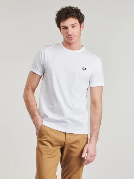 Tricou Fred Perry alb