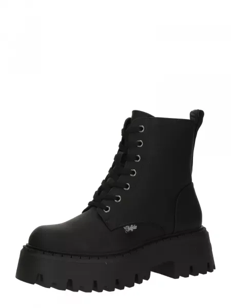 Pantofi Buffalo ASPEN LACE UP WARM VE negru