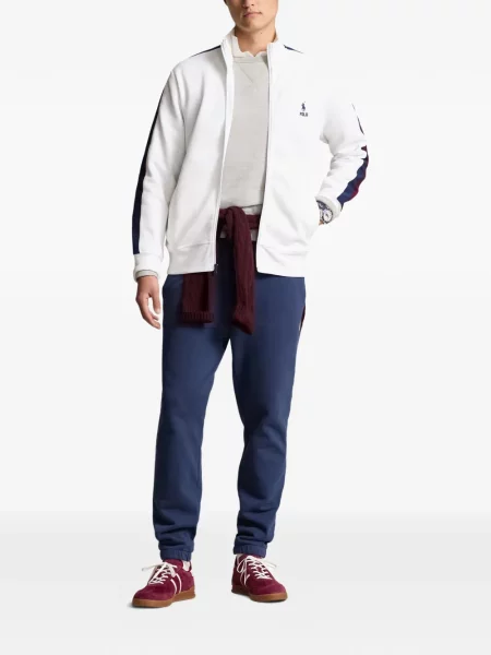 Cu centură curea Polo Ralph Lauren tricotate cu dungi albastru