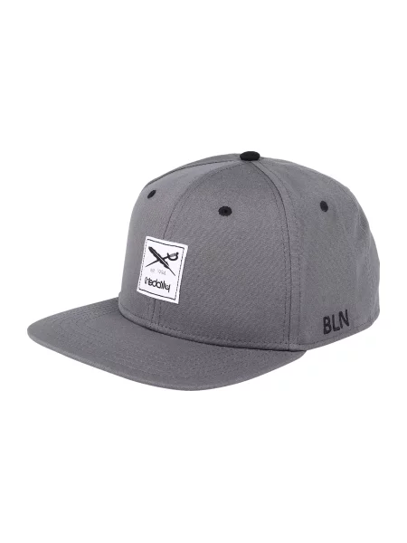 Iriedaily Șapcă Daily Flag 20 Snapback gri amestecat / negru alb