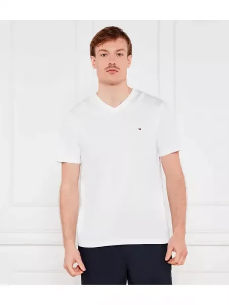 Tommy Hilfiger Tricou ESSENTIAL alb