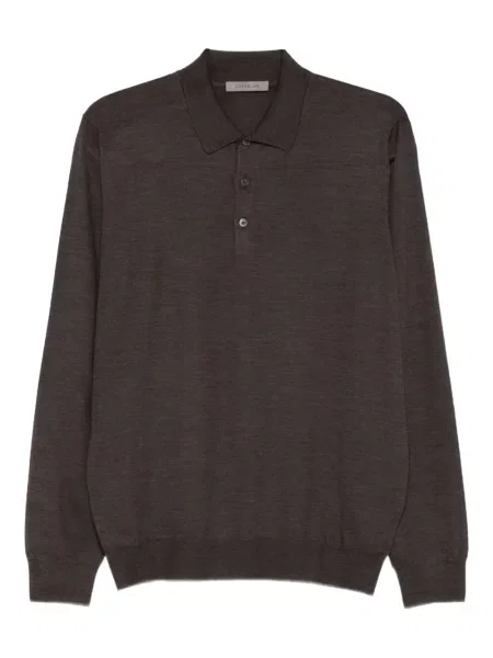 Dlouhé polotričko Corneliani hnědé