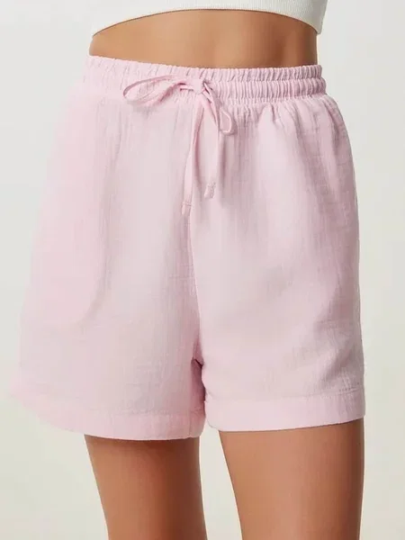 Happiness İstanbul Kalhoty Shorts' pink