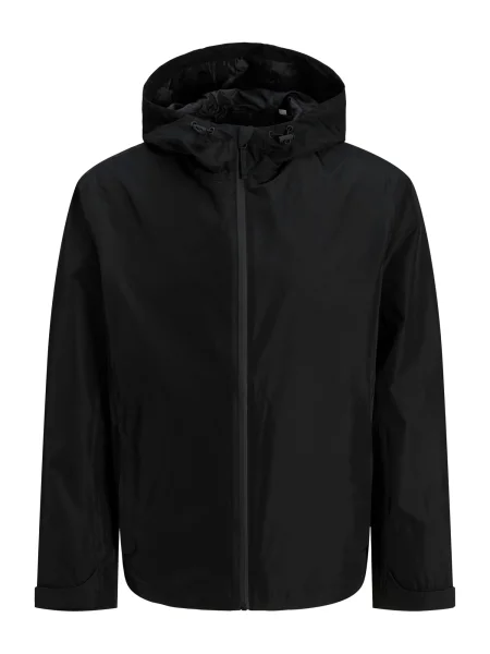 JACK & JONES Geacă de primăvară-toamnă negru