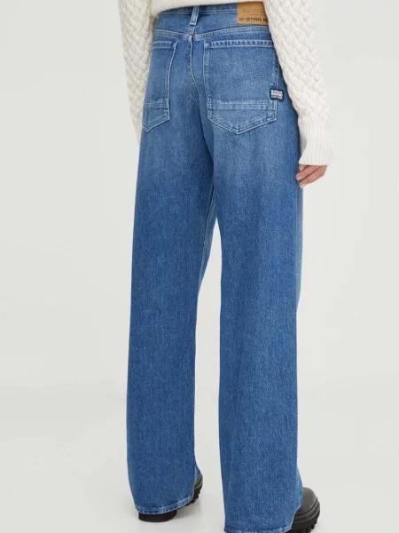 G-Star Raw jeansy Judee medium waist niebieskie