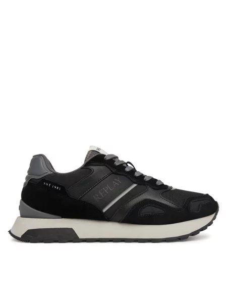Sneakersy REPLAY czarne