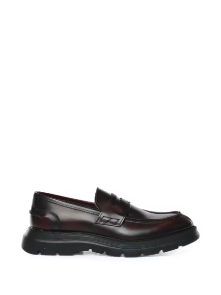 Pantofi loafer Giuliano Galiano din piele chunky maro