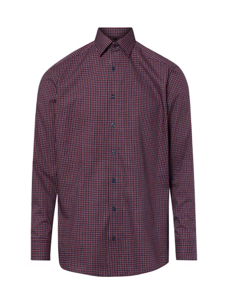 Finshley & Harding koszula biznesowa Mężczyźni Modern Fit 39 czerwony