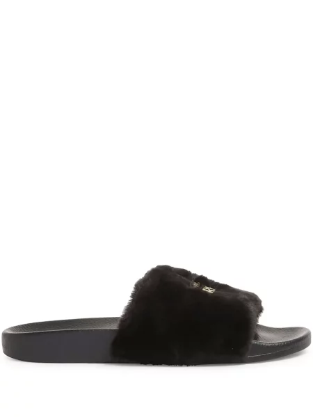 Papuci Versace Jeans Couture negru