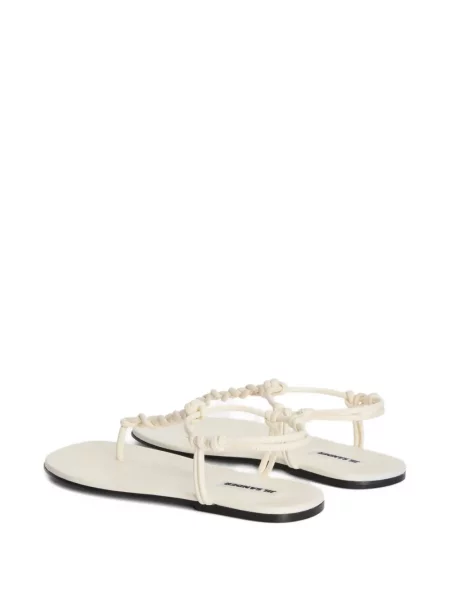 Sandale Jil Sander fără toc cu bretele