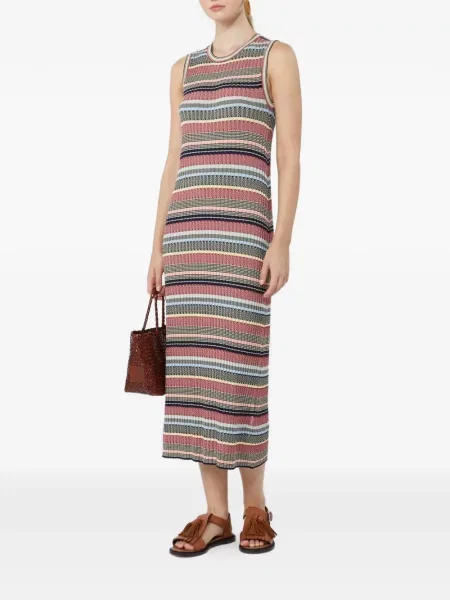Κοστούμι ταξίδι μίντι φόρεμα Weekend Max Mara με μήκος μέχρι το γόνατο ροζ