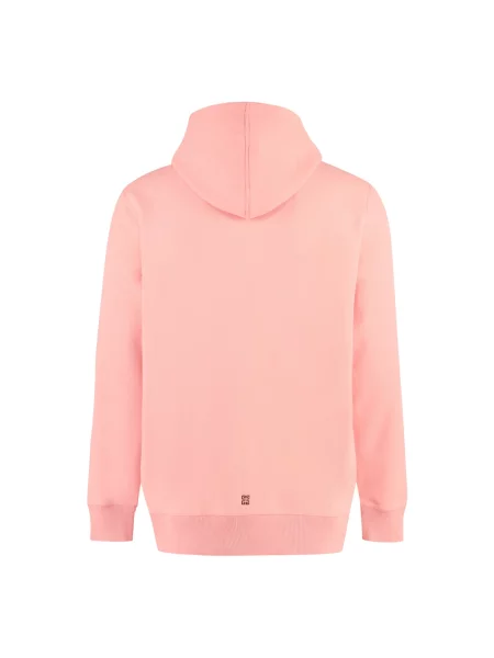 Bluza z kapturem Givenchy z kapturem z logo różowa