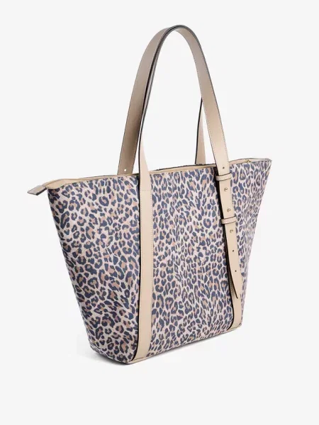 Torba typu shopper marki Marco Tozzi beżowa