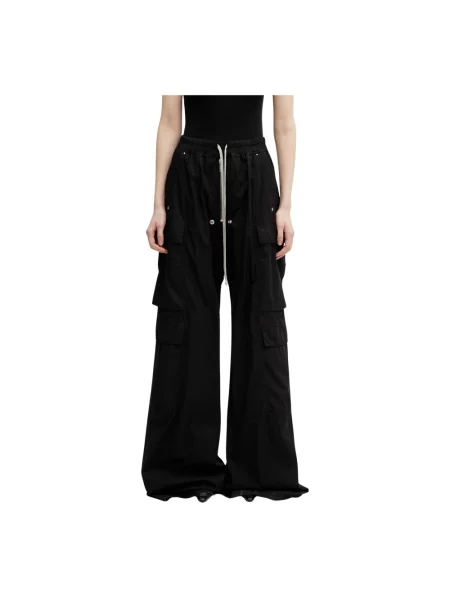 Spodnie cargo Rick Owens czarne
