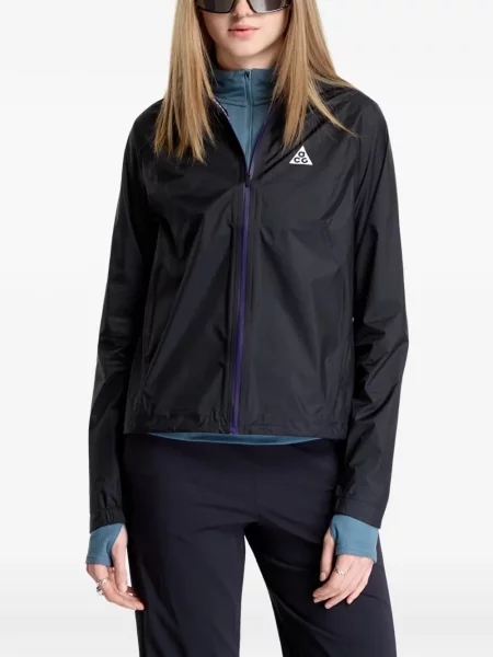 Geacă cămașă Nike cu imagine cu dungi de tigru negru