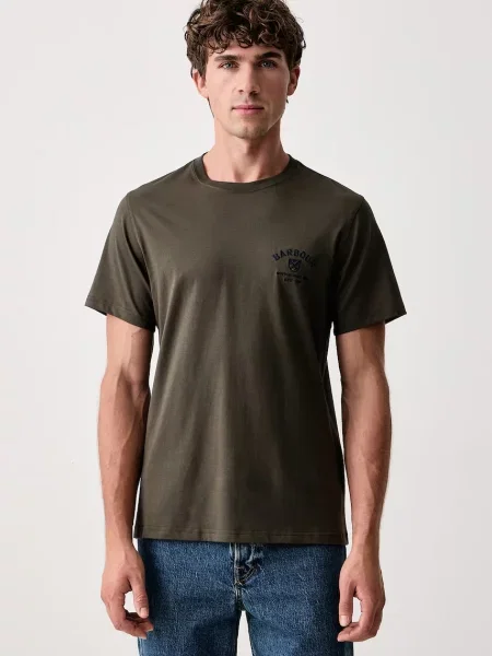 Barbour tricou pentru bărbați din verde