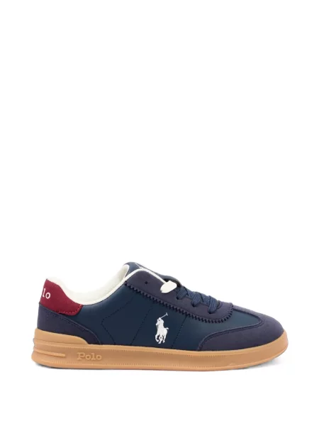Sneakersy dziecięce Polo Ralph Lauren niebieskie