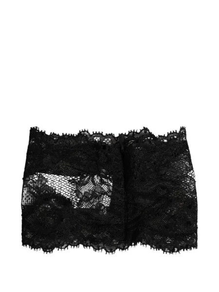 Top Dolce & Gabbana din dantelă negru