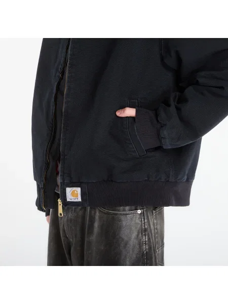 Carhartt WIP Prehodna jakna OG Santa Fe / denim črna
