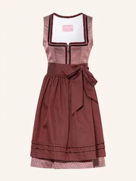 Krüger Sukienka Bawarska rot brązowa